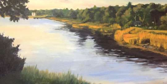 Buzzards Bay, 24" x 18" Oil on Canvas