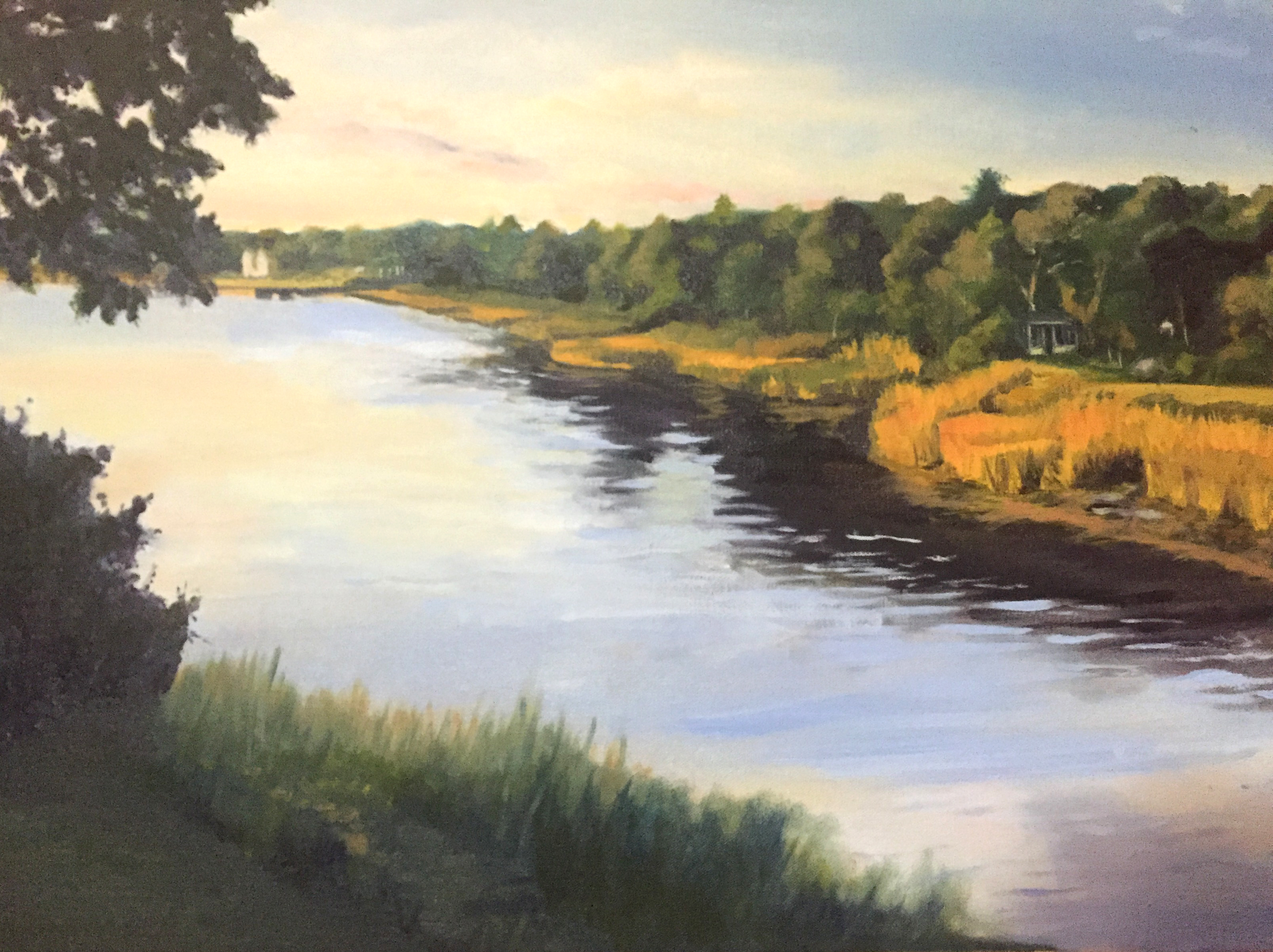 Buzzards Bay, 24" x 18" Oil on Canvas